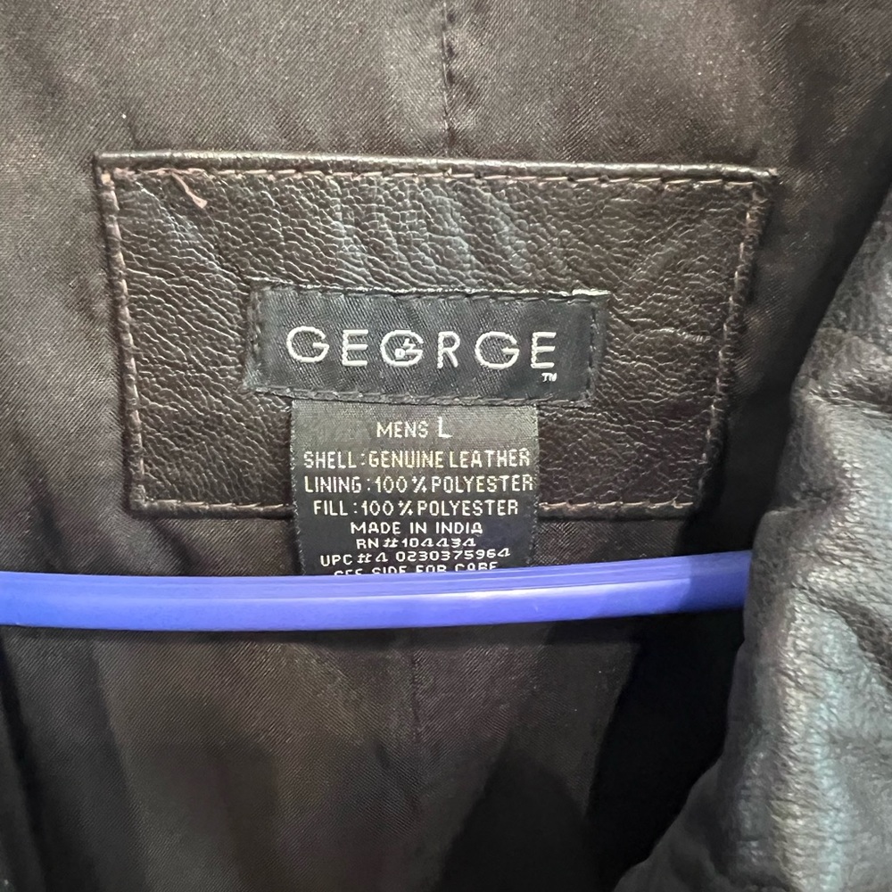 Men’s leather jacket